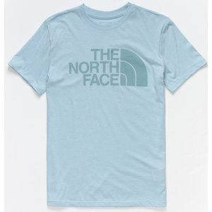 The North Face Half Dome Triblend Men Tee T-Shirt BetaBlueHeather Size XXL New